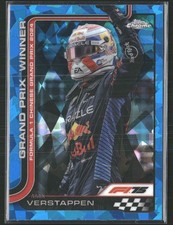 2025 Topps Chrome Sapphire F1 #97 Max Verstappen GP Winner