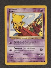 Abra 49/82 WOTC Team Rocket Pokemon