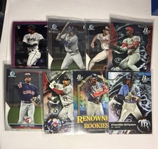 Topps 2024 Bowman Chrome Bowman Platinum MLB Rookie Card Lot (8) Walker Harris