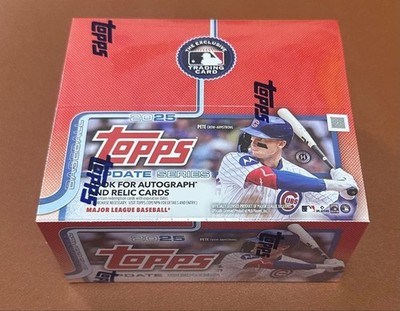 Topps Update Baseball 2025 JAPAN EDITION Sealed Box 20 packs In Hand NEW 