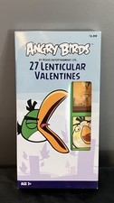 New Sealed From 2009 Angry Birds Valentine Day Cards 27 Linticular Cards Rare