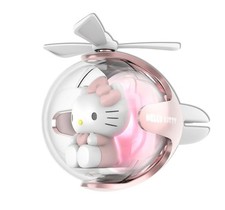 Kitty Car Air Freshener, Cute Pink Cat Pilot Air Vent Clip Interior Accessory...