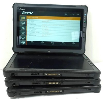 Lot of 5 Getac F110 G5 11.6'' FHD Touch Core i5-8265U 1.6GHz 16GB No SSD Tablet