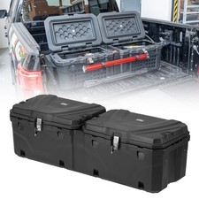 160 Quart Lockable Truck Bed Tool Storage Box For Ford F150 F250 F350 2015-2025