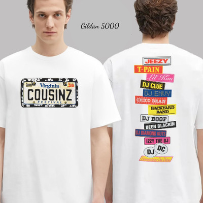 Cousinz Festival 2025 X Denim Tears Official Festival Tee In