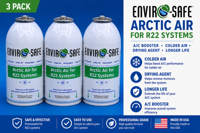 #ad Envirosafe Arctic Air for R22 AC Support Envirosafe 3 4 oz cans $61.99