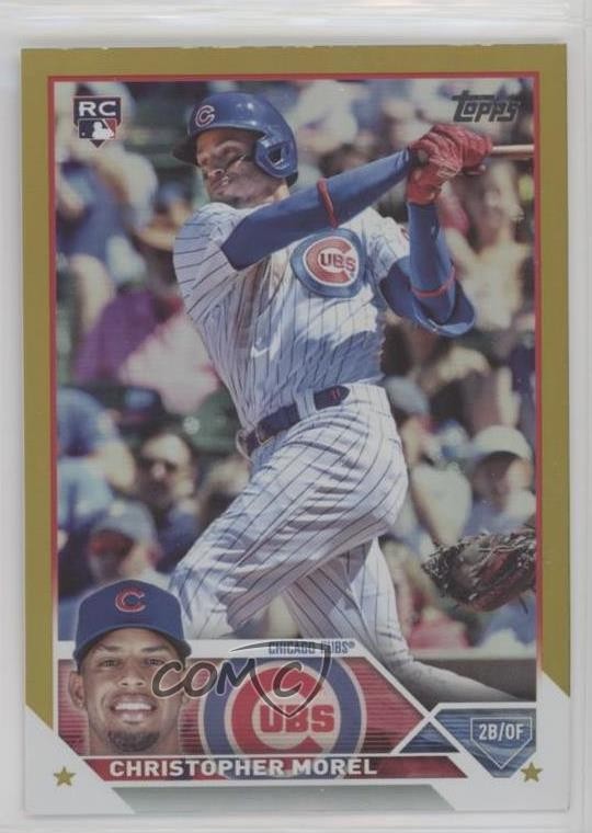 2023 Topps Series 1 Gold Foil Christopher Morel #308 0rj8