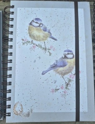 Wrendale Designs A5 spiralgebundenes Notizbuch mit Vogeldesign