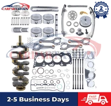 2AZ-FE 2.4L Engine Overhaul Rebuild Kit w/ Crankshaft Rods Timing Kit For Toyota