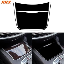 Glossy Piano Black Center Console Storage Panel Trim For Benz S-Class W222 13-20
