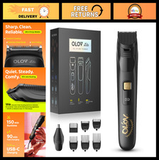 10-in-1 Electric Grooming Kit for Men - Beard Trimmer, Nose Hair & Razor, Cordle