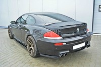 Maxton Design Diffusor Flaps Passend FüR BMW M6 E63 Schwarz Hochglanz