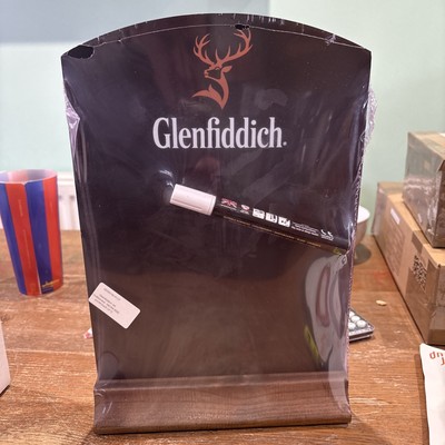 Glenfiddich Whisky Chalk Menu Board Bar Man Cave