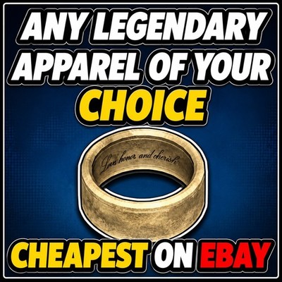 FALLOUT 76 PC | ANY LEGENDARY APPAREL OF YOUR CHOICE | RARE APPAREL 