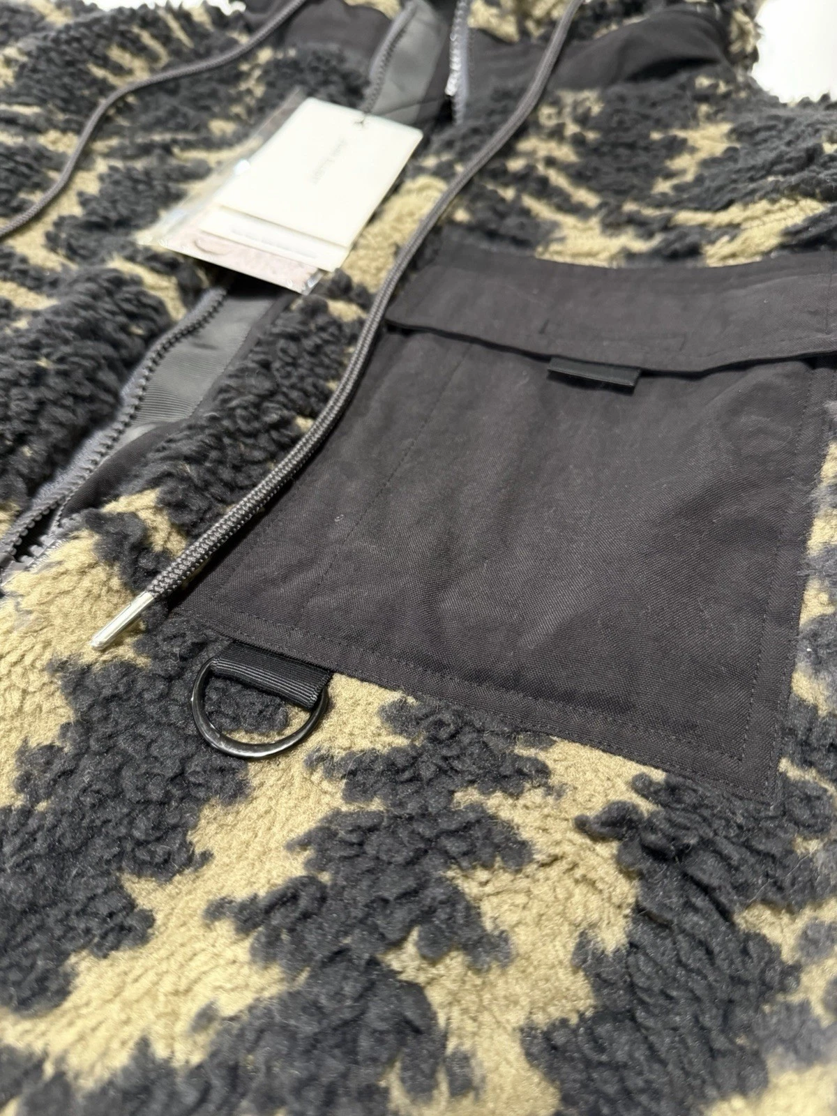 John Elliott Morgan Jacquard Polar Fleece Parka Large 3 FW21 NWT $898 Retail image 5