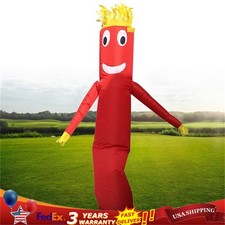 10FT Custom Inflatable Tube Wind Dancer Air Puppet Sky Dancing Wavy Man-Red