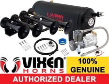TRAIN HORN KIT FOR TRUCK/CAR/PICKUP LOUD SYSTEM /1.5G AIR TANK/150PSI/4 TRUMPETS