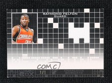 2007-08 Topps Luxury Box Mezzanine Relics White 1/1 Raymond Felton #MR-RF 2d0