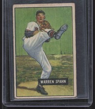 Top 10 Warren Spahn Baseball Cards 15