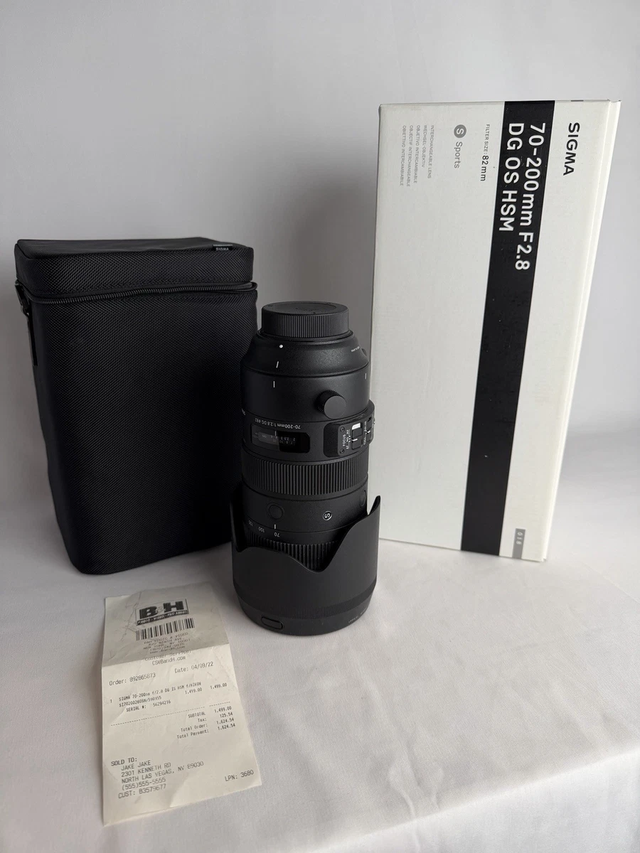 Sigma 70-200mm Focal Camera Lenses for sale - eBay