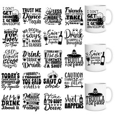 Margs and Matrimony UV DTF Cup Wrap 20 Sheets Margarita UV DTF Cup Wraps for ...