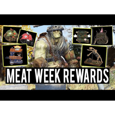 FALLOUT 76 [PC] Meat Week 2019-2025 x40 All Plans Bundle Grahm's Meat-Cook