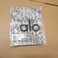 Alo Yoga Large Gray Canvas Gym Bag Travel Training Carry-On