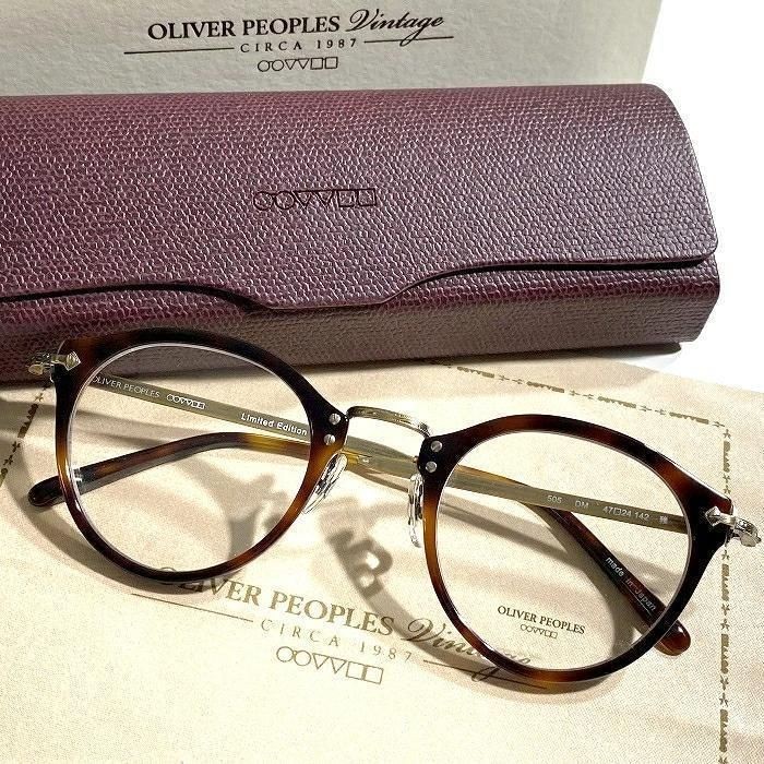 OLIVER PEOPLES 505 Masa OV7953 DM Limited Edition Panto Made in