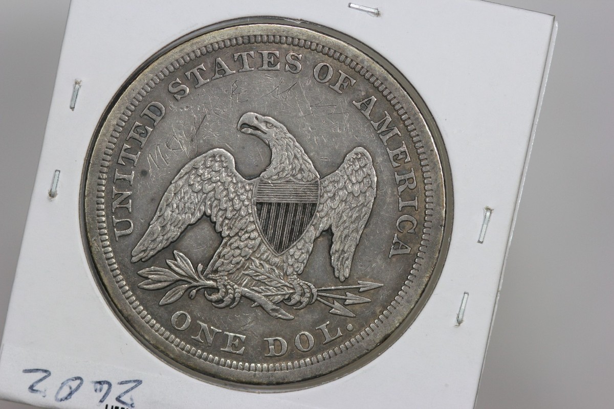 1841 Seated Liberty Dollar XF+ 67T4 | eBay