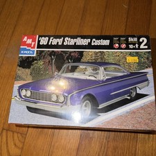 Ertl Amt 30045 125th 1960 Ford Starliner Custom Model Kit New Skill 2 10 Yrs
