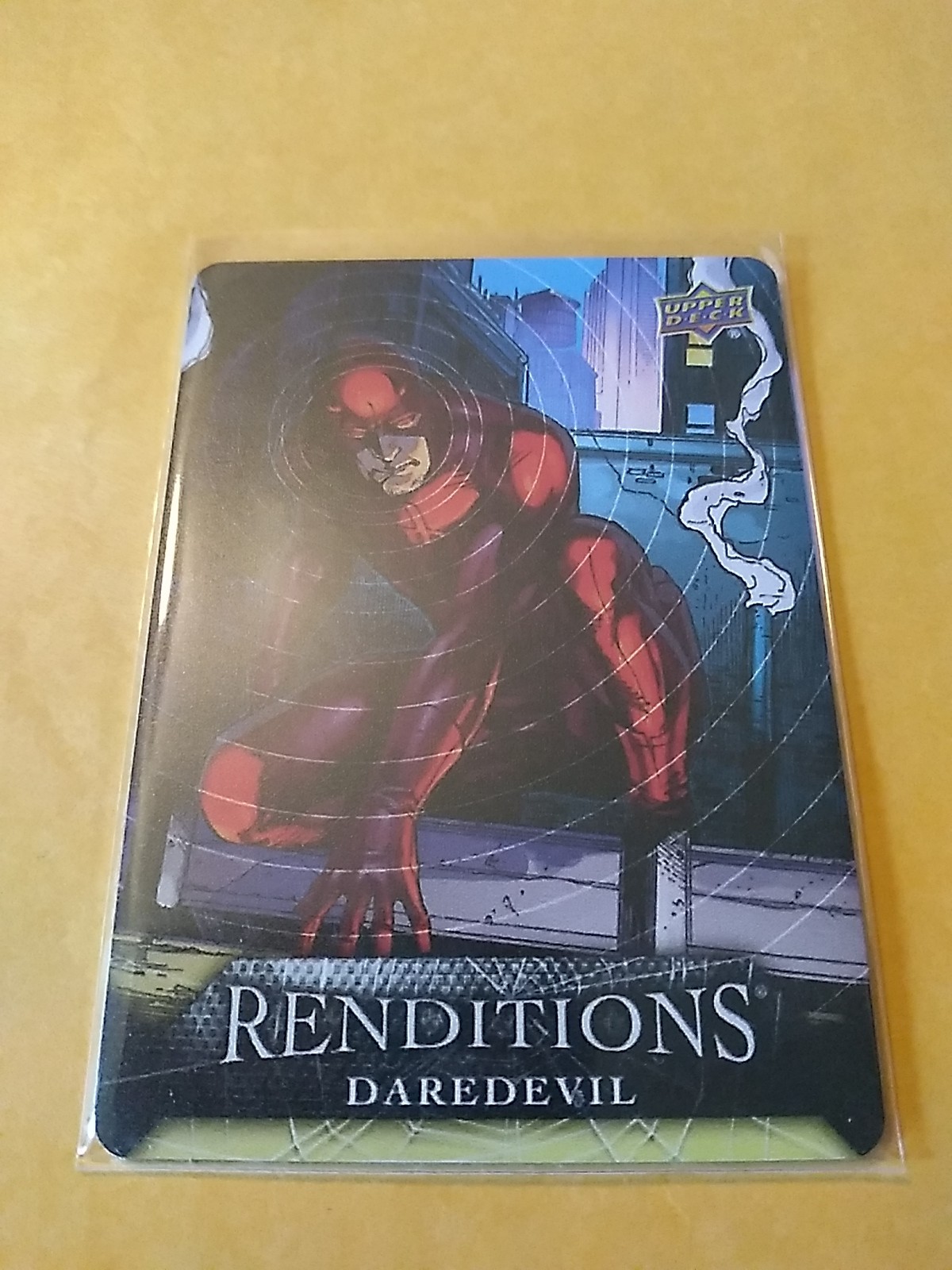 2024 Upper Deck Marvel Spider-Man Renditions Daredevil Metal #/25