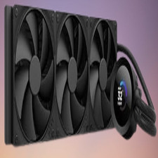 NZXT Kraken Plus 360 AIO LCD CPU Cooler 360mm 3x120mm Fans Black