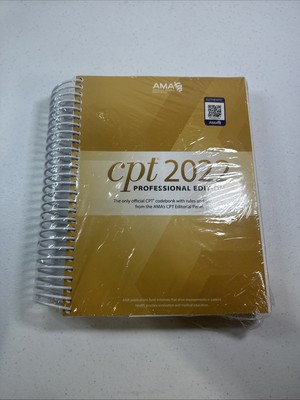 CPT 2022 Professional Editon Ama Codebook NEW