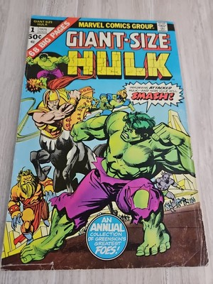 #ad #ad Marvel Comics Giant Size Hulk #1 1975 Ungraded Reader $23.00