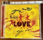 Beatles Love CD Signed By Sir George Martin And Giles Martin Autograph Cirque LV — photo 1