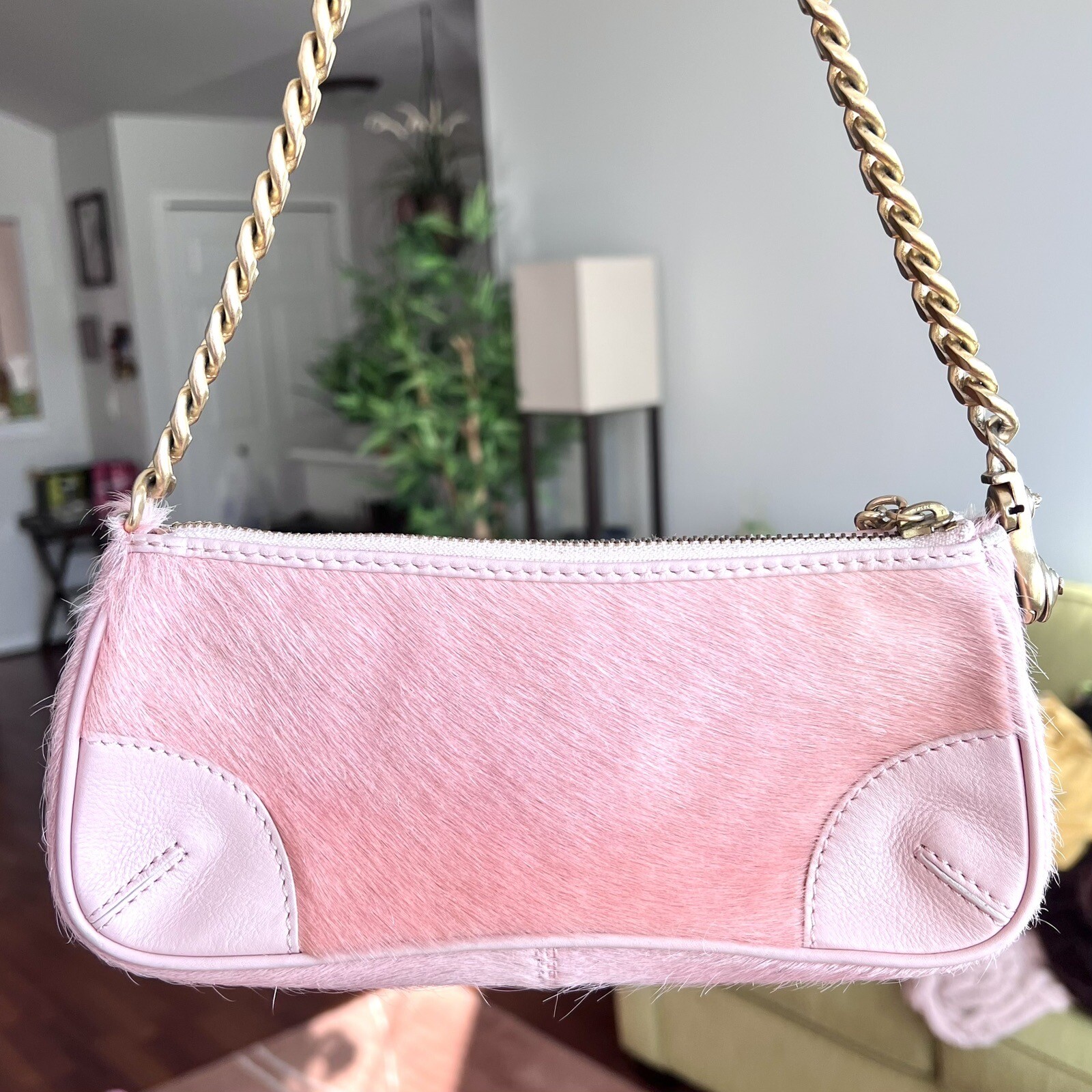 Vintage Y2K Juicy Couture Pony Calf Hair Leather … - image 13