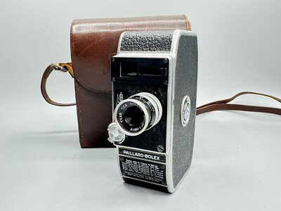 Paillard Bolex L8 Filmkamera Lens Yvar 2,8/12,5 AR in Case #43