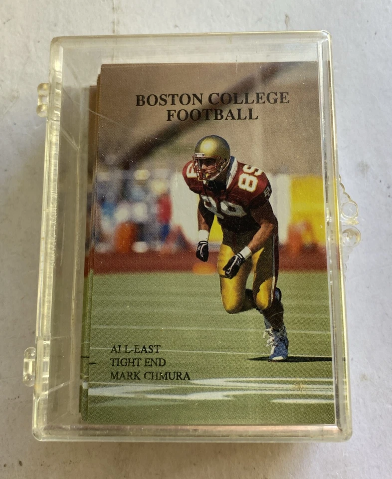 Boston College 1991 Football Pocket Schedule Card - Ticket Office Lot Of 49 - Image 4 of 4