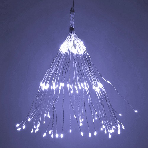 150 LED Hanging Firework Starburst Garden Lights Battery Powered Indoor/Outdoor - Picture 17 of 26