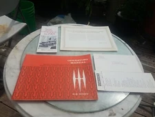 SCOTT 344-C Solid State Stereo Amplifier Operating Instruction Manual, paperwork