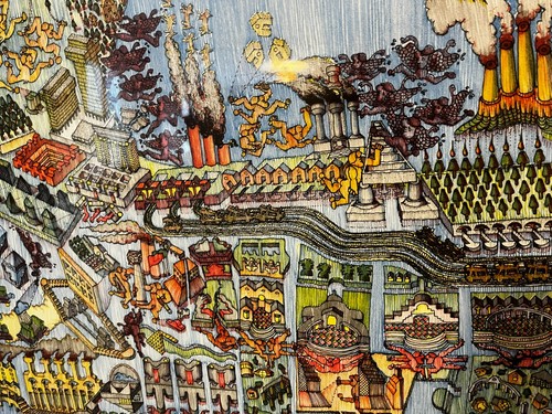 STANLEY TIGERMAN JEWISH ARCHITECT, 1930-2019 CAREER COLLAGE LITHOGRAPH #D 1983 - Picture 6 of 18