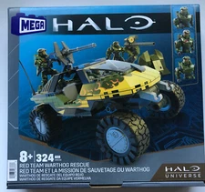 Mega Construx HALO Red Team Warthog Rescue 324pcs New 2022