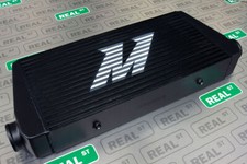 Mishimoto Black Intercooler R Line 31 X 12 X 4 Universal 3 Inlet 3 Outlet