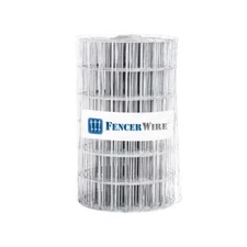 Fencer Wire 5 ft. x 50 ft. 14-Gauge Welded Wire Fence with Mesh 2 in. x 4 in.