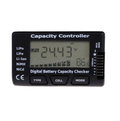 RC CellMeter-7 Digital Battery Capacity Checker For LiFe LiPo Li-ion Nicd NiMH