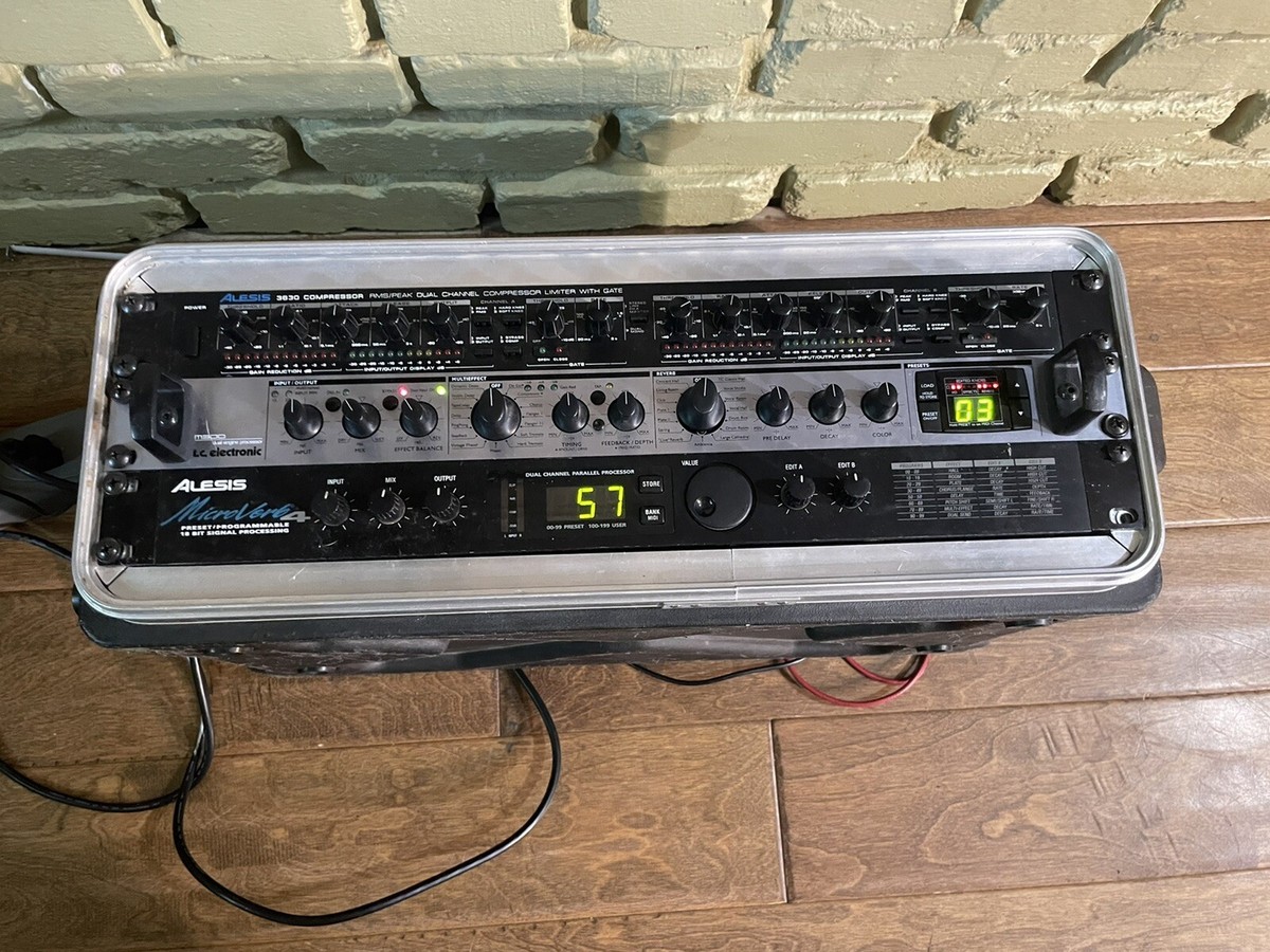 Alesis Microverb 4 Effects Processor , 3630 COMPRESSOR , TC Alesis Microverb 4 Effects Processor , 3630 COMPRESSOR , TC