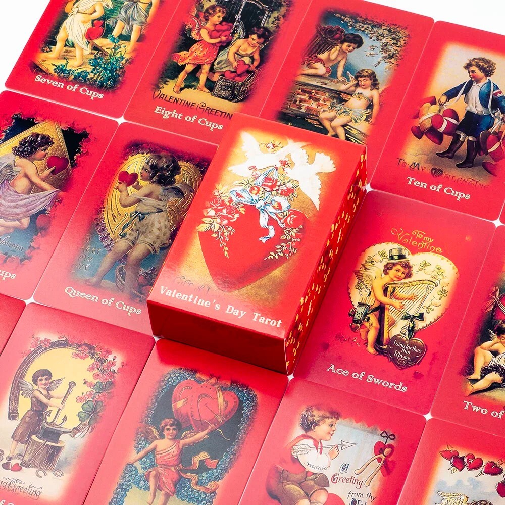 Valentine's Day Tarot A 79-Card Deck Magic Arts Love Deck Amazing