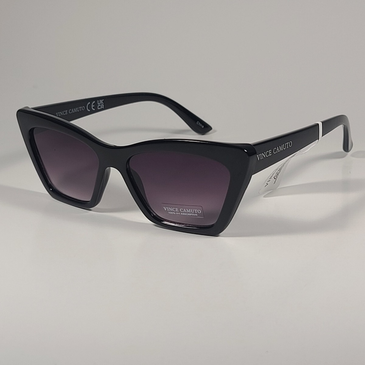 Vince Camuto Black Frame Sunglasses with Gradient Gray Lenses Amazon.com: Vince Camuto Women main image 4