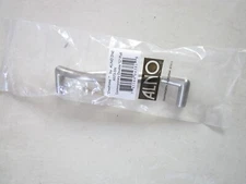 2 ALNO CONTEMPORY DOUBLE C Kitchen Cabinet Handles  Cabinet Pulls Brushed Nickel