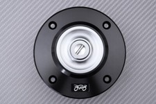 Tappo Serbatoio Rapido Colore Titanio +Chiave per SUZUKI GSX 750 INAZUMA 1998-01